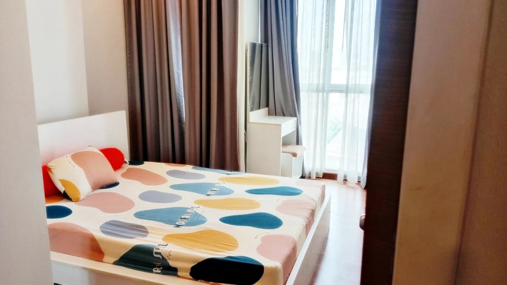 For rent!! Condo The Coast Bangkok Sukhumvit-Bangna, 12th floor, Building A, beautiful room, fully furnished, ready to move in! Reserve now!!