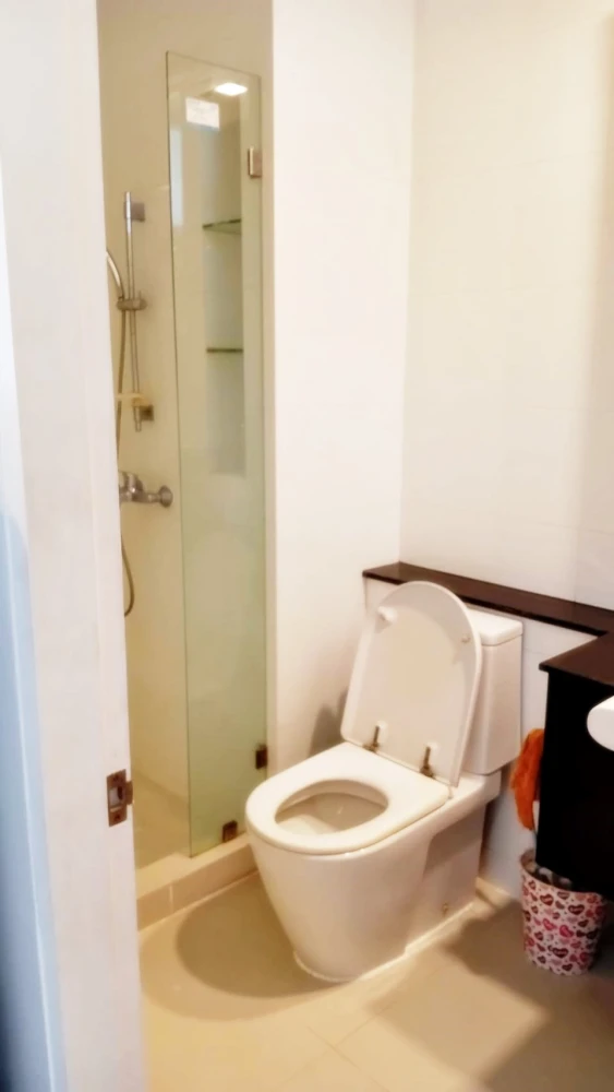 For rent!! Condo The Coast Bangkok Sukhumvit-Bangna, 12th floor, Building A, beautiful room, fully furnished, ready to move in! Reserve now!!