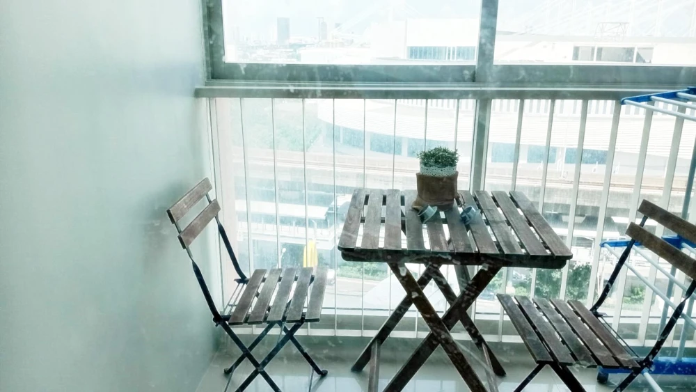 For rent!! Condo The Coast Bangkok Sukhumvit-Bangna, 12th floor, Building A, beautiful room, fully furnished, ready to move in! Reserve now!!
