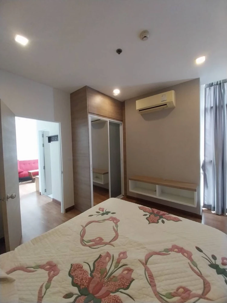 For rent!! Condo The Coast Bangkok Sukhumvit-Bangna 21st floor, Building A, corner room, ready to move in, hurry up and book now!!