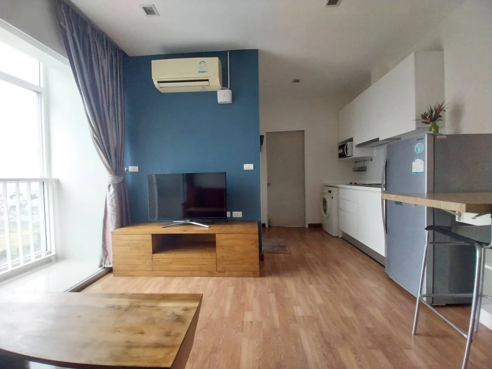 For rent!! Condo The Coast Bangkok Sukhumvit-Bangna 21st floor, Building A, corner room, ready to move in, hurry up and book now!!