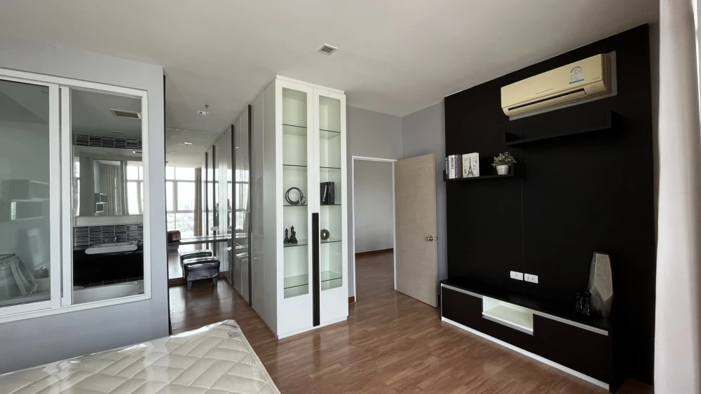 Condo for rent, The Coast Bangkok, Sukhumvit-Bangna, high floor, beautiful room, ready to move in, convenient transportation, don't miss it