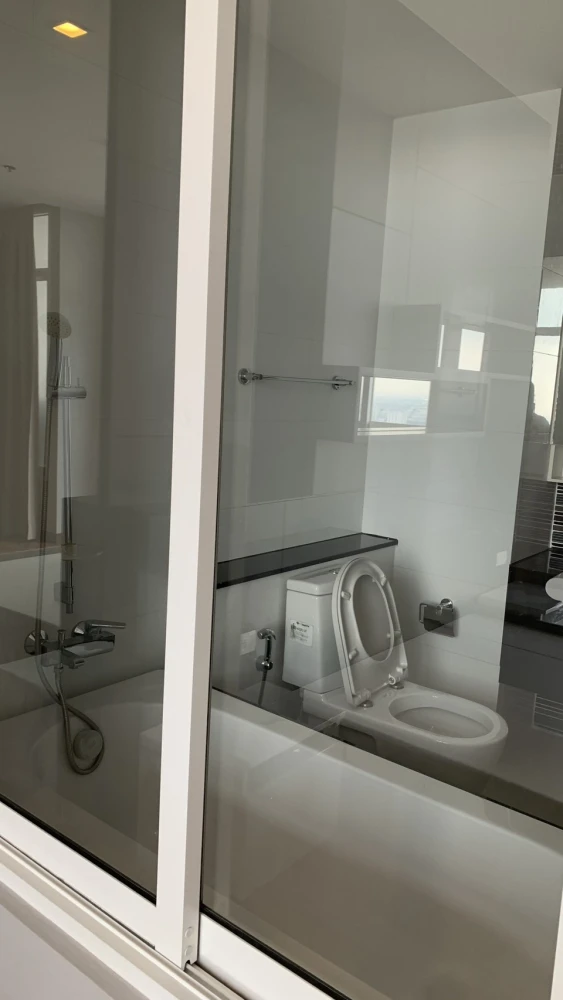 Condo for rent, The Coast Bangkok, Sukhumvit-Bangna, high floor, beautiful room, ready to move in, convenient transportation, don't miss it