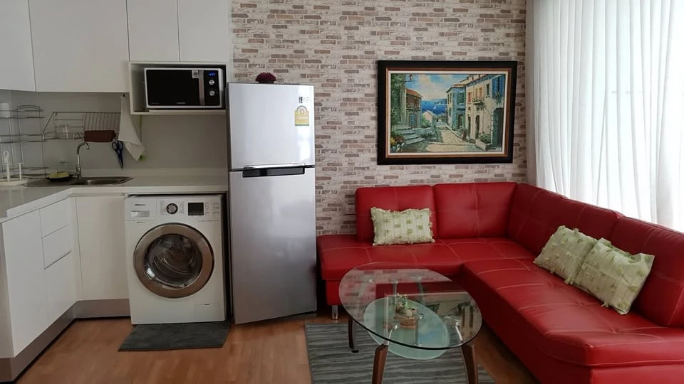 For rent!! Condo The Coast Bangkok Sukhumvit-Bangna Fully furnished Ready to move in Don't miss!!