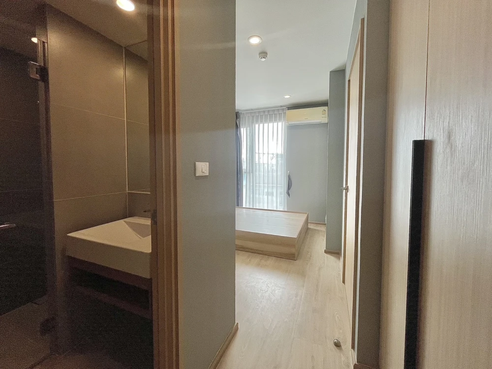 For rent!! Condo The Most Issaraphap, 7th floor, beautiful room, fully furnished, ready to move in, don't miss it!!