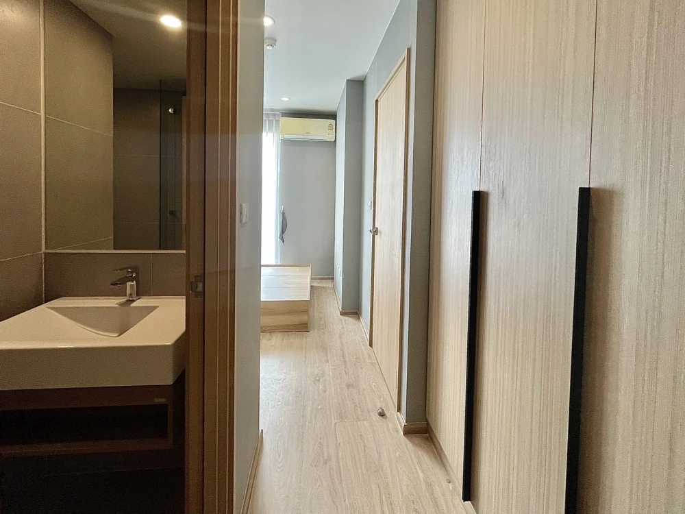 For rent!! Condo The Most Issaraphap, 7th floor, beautiful room, fully furnished, ready to move in, don't miss it!!