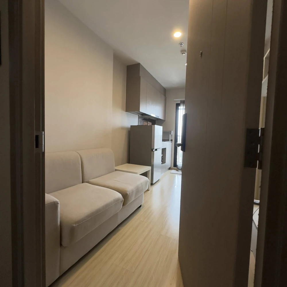 For rent!! Condo The Privacy Tha Phra Interchange, 18th floor, beautiful view, complete furniture and appliances, book now!!