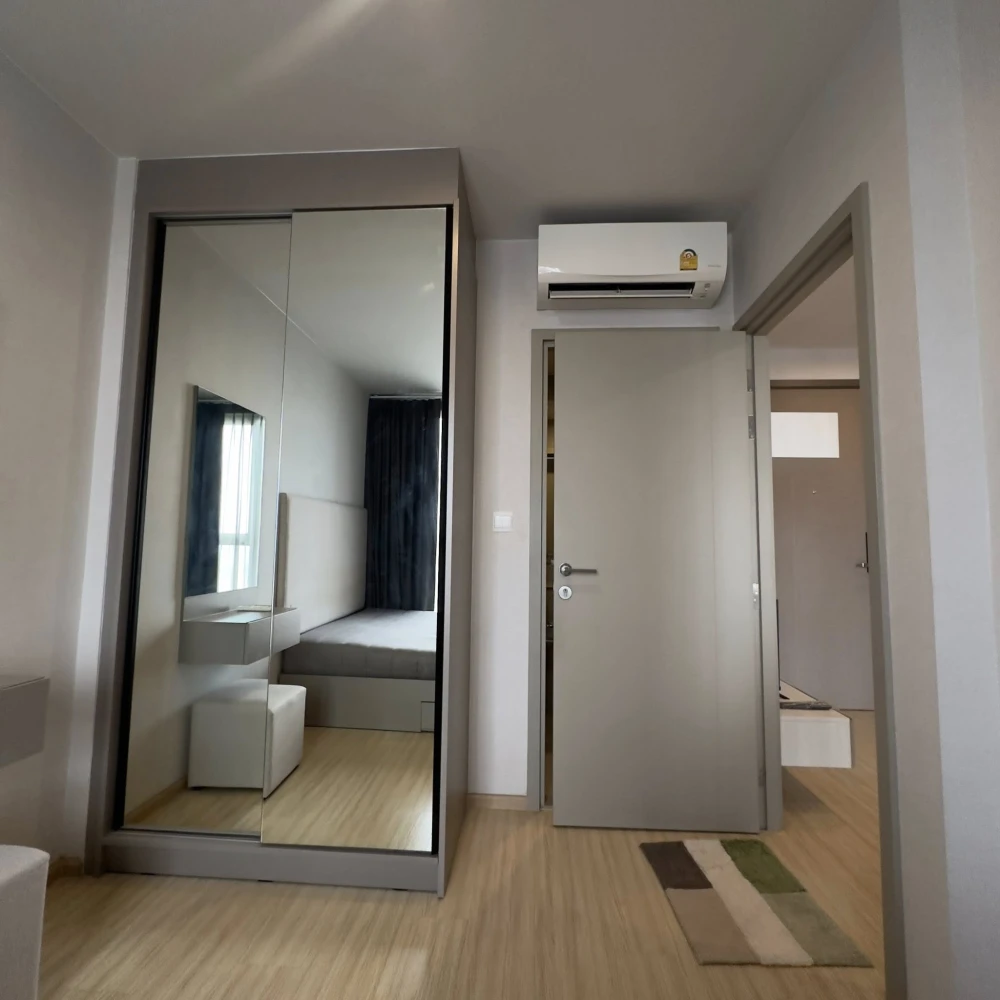 For rent!! Condo The Privacy Tha Phra Interchange, 18th floor, beautiful view, complete furniture and appliances, book now!!
