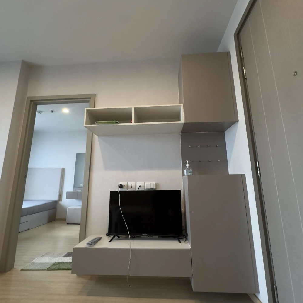 For rent!! Condo The Privacy Tha Phra Interchange, 18th floor, beautiful view, complete furniture and appliances, book now!!