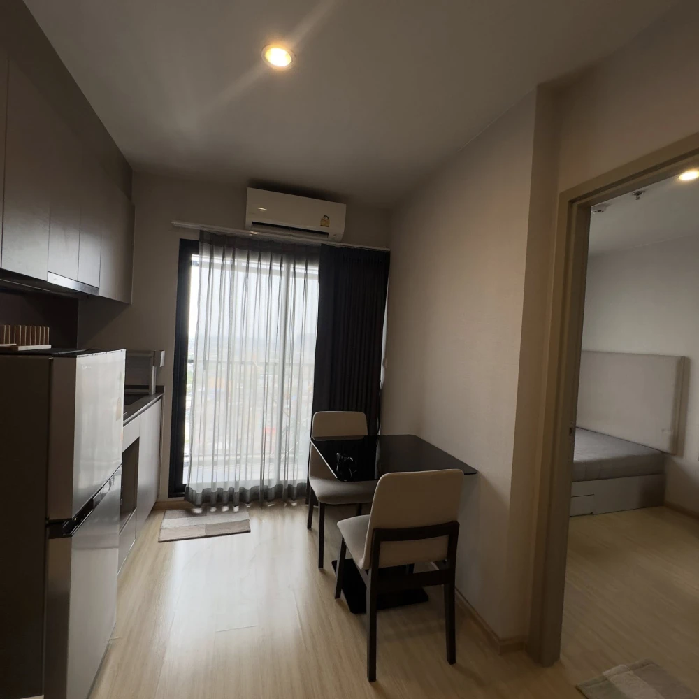 For rent!! Condo The Privacy Tha Phra Interchange, 18th floor, beautiful view, complete furniture and appliances, book now!!