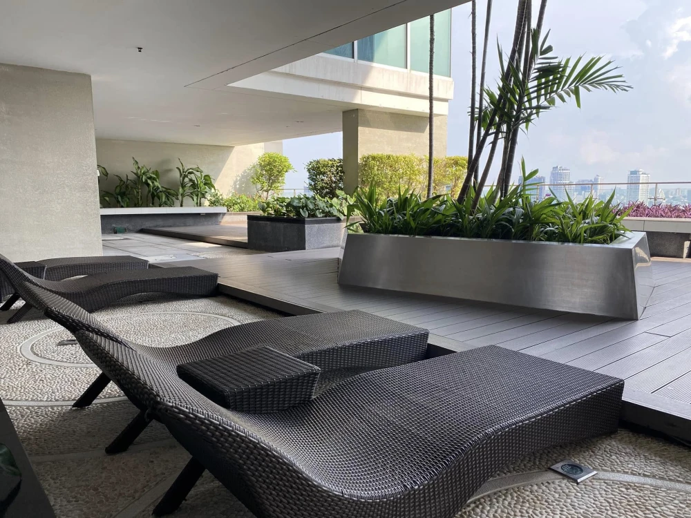 For rent!! Condo The Line Phahon Yothin Park, 19th floor, city view, fully furnished, bring your bags and move in immediately, book now!!