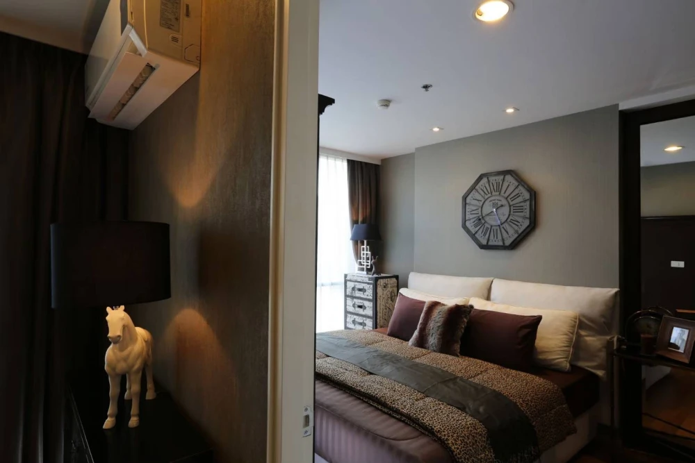 For rent!! Condo The Line Phahon Yothin Park, 4th floor, Building A, nice room, good size, don't miss, book now!!