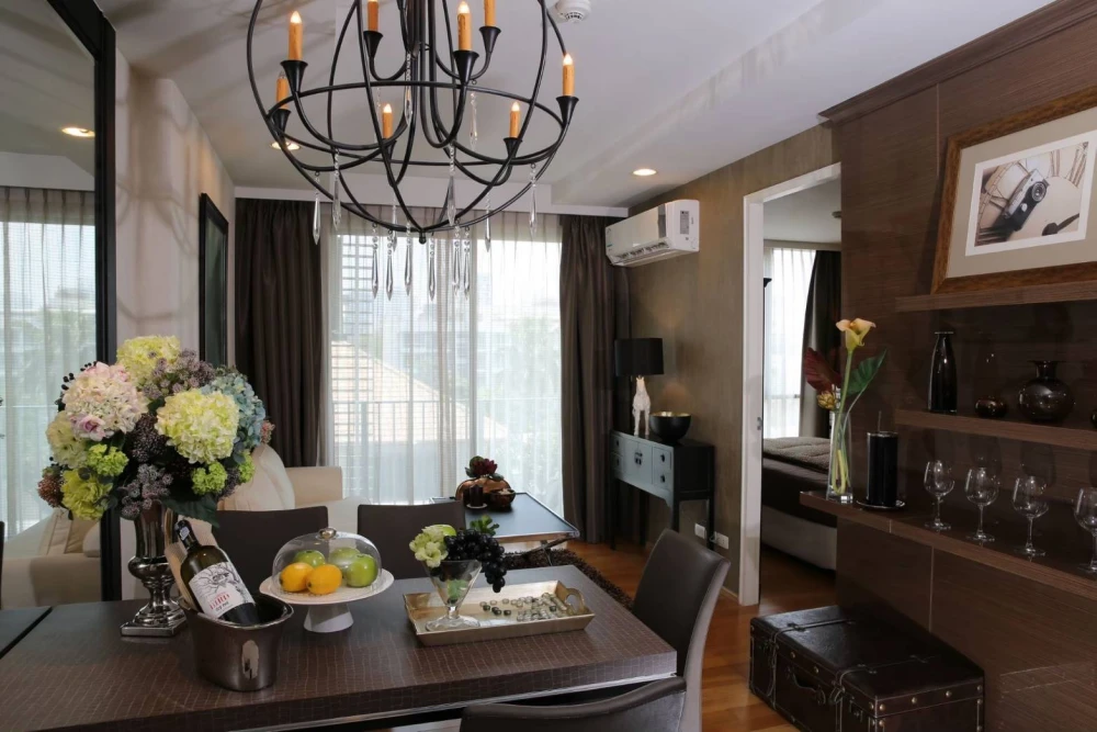 For rent!! Condo The Line Phahon Yothin Park, 4th floor, Building A, nice room, good size, don't miss, book now!!