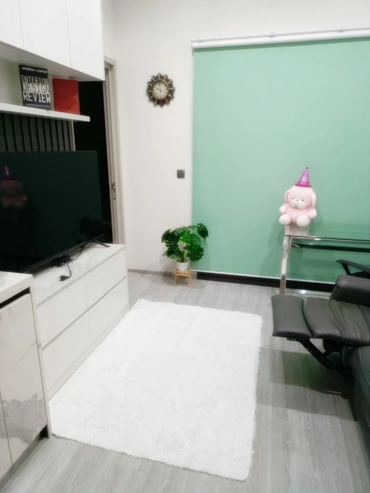 For rent!! Condo The Line Sukhumvit 101, 32nd floor, beautiful river bend view, beautiful room, ready to move in, good price, hurry up and book now!!