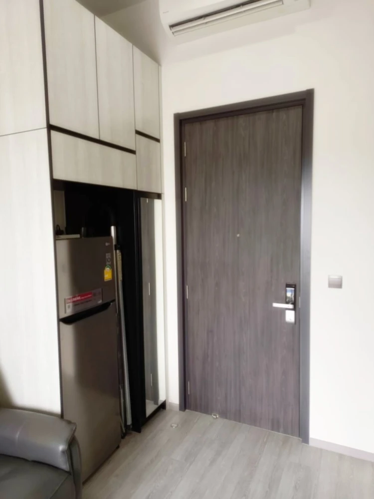 For rent!! Condo The Line Sukhumvit 101, 32nd floor, beautiful river bend view, beautiful room, ready to move in, good price, hurry up and book now!!