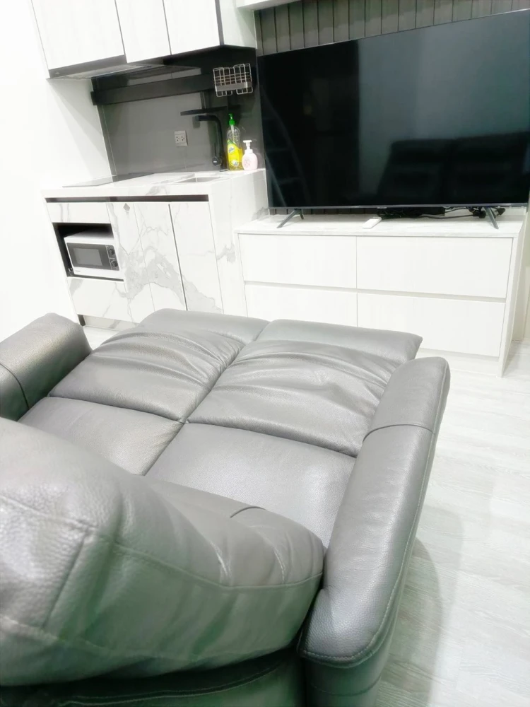 For rent!! Condo The Line Sukhumvit 101, 32nd floor, beautiful river bend view, beautiful room, ready to move in, good price, hurry up and book now!!