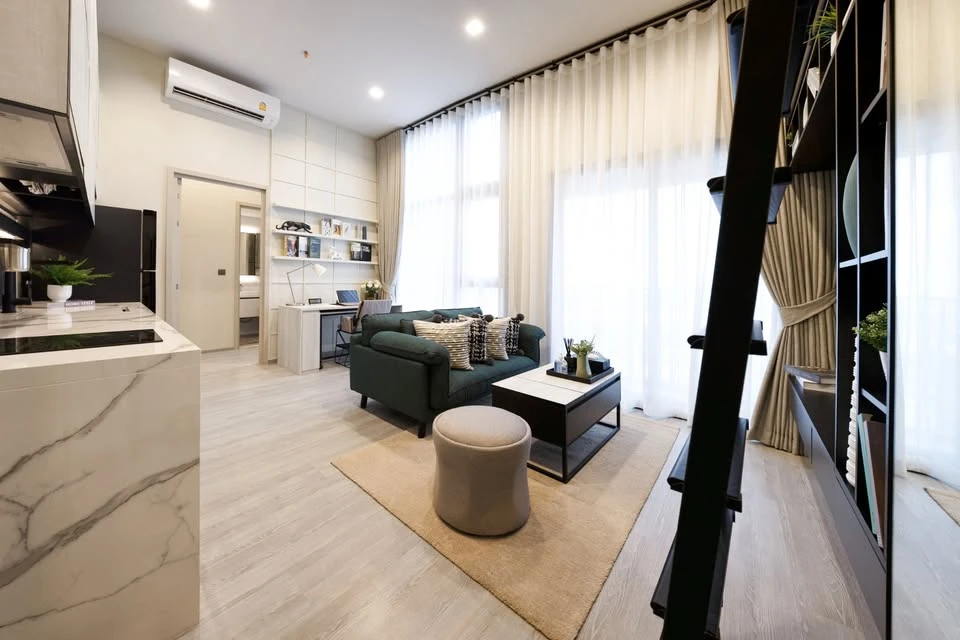 Condo for rent, The Line Sukhumvit 101, complete facilities. Fully furnished and ready to move in. Hurry up to reserve!!