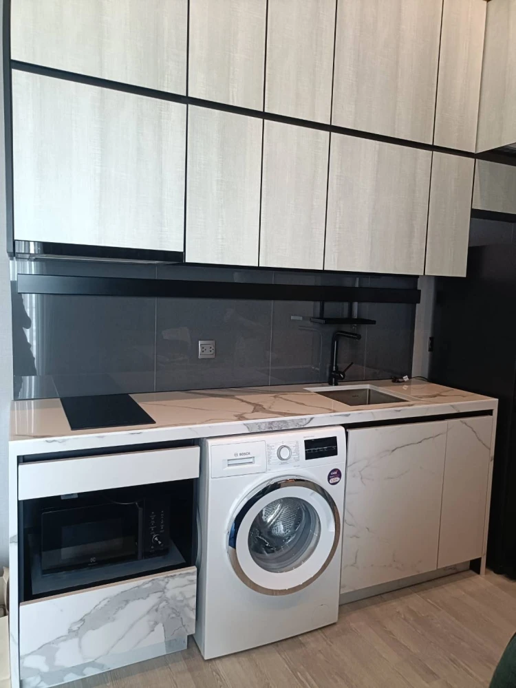 Condo for rent, The Line Sukhumvit 101, beautiful room, elegant decoration, next to bts, you must miss it and regret it.