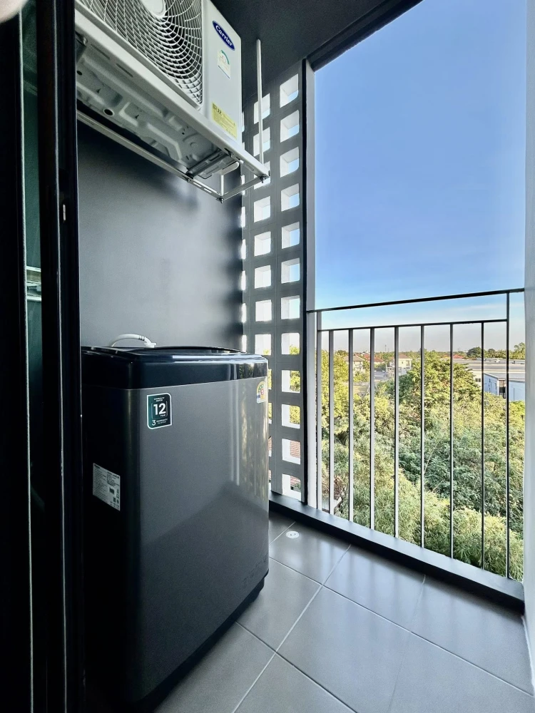Condo for rent, The Cube Loft Srinakarin - Theparak, well-separated rooms, great price, hurry to reserve.