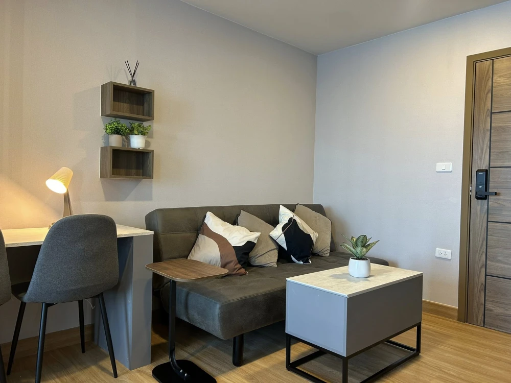 Condo for rent, The Cube Loft Srinakarin - Theparak, well-separated rooms, great price, hurry to reserve.