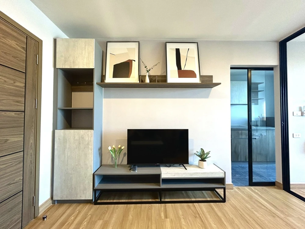 Condo for rent, The Cube Loft Srinakarin - Theparak, well-separated rooms, great price, hurry to reserve.