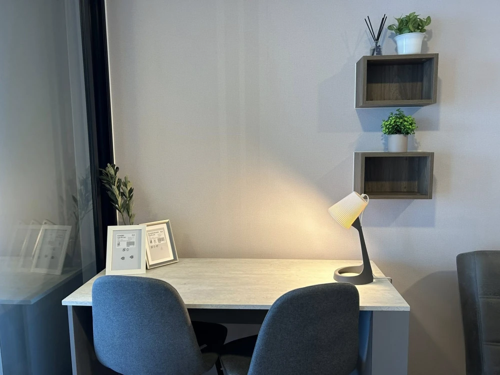 Condo for rent, The Cube Loft Srinakarin - Theparak, well-separated rooms, great price, hurry to reserve.