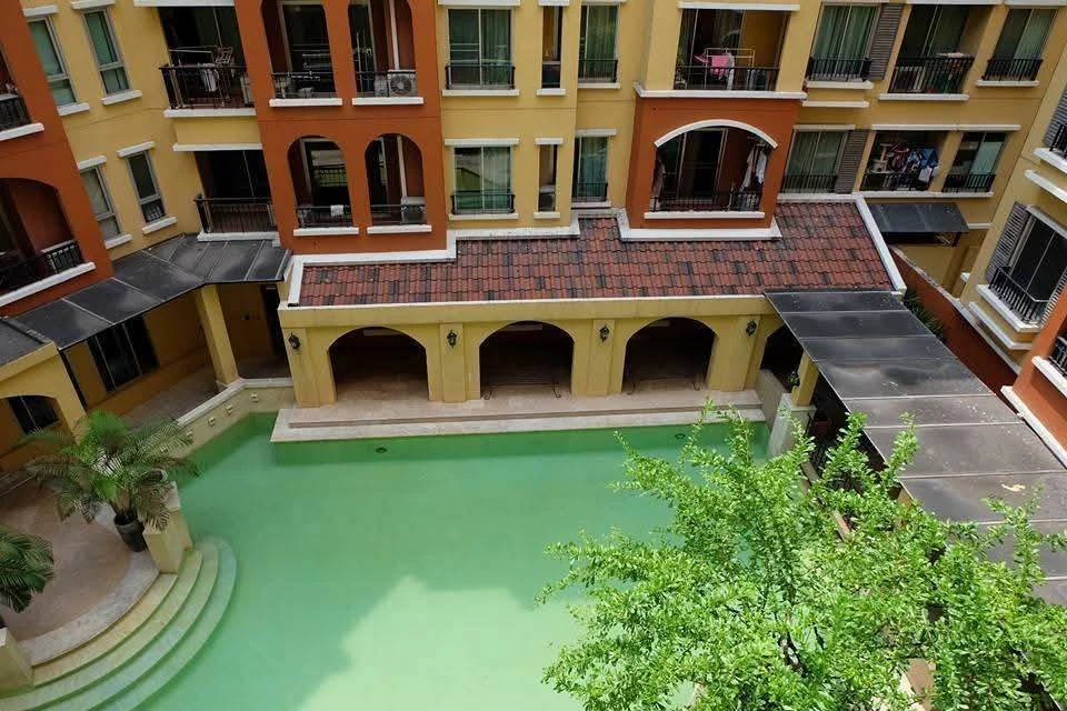 For rent!! Condo The Seed Terre Ratchayothin 2nd floor, swimming pool view, fully furnished, ready to move in, don't miss it!!