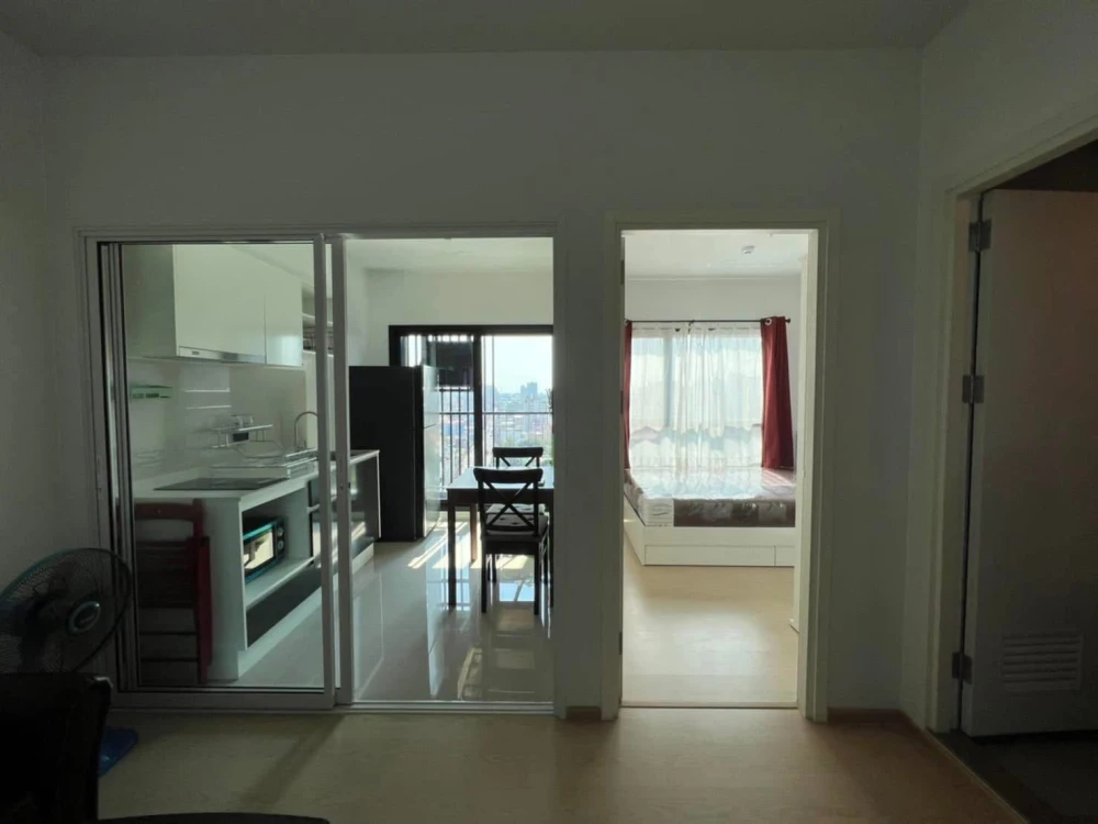 Condo for rent! The Tree Sukhumvit 71-Ekkamai, 17th floor, beautiful room, fully furnished, ready to move in. Don't miss out!!