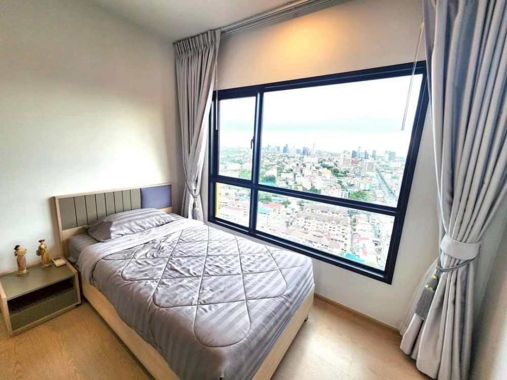 For rent!! Condo The Tree Sukhumvit 71-Ekkamai 26th floor, city view, fully furnished, bring your bags and move in immediately, don't miss it!!
