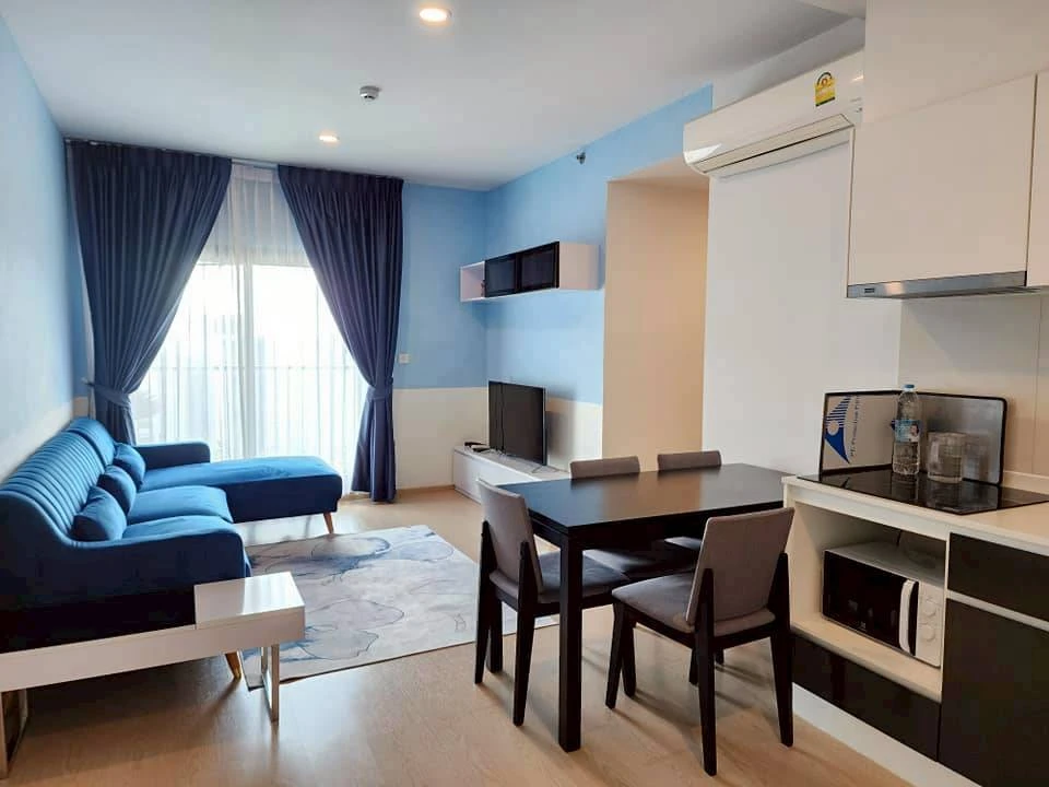 For rent!! Condo The Tree Sukhumvit 71-Ekkamai 26th floor, city view, fully furnished, bring your bags and move in immediately, don't miss it!!