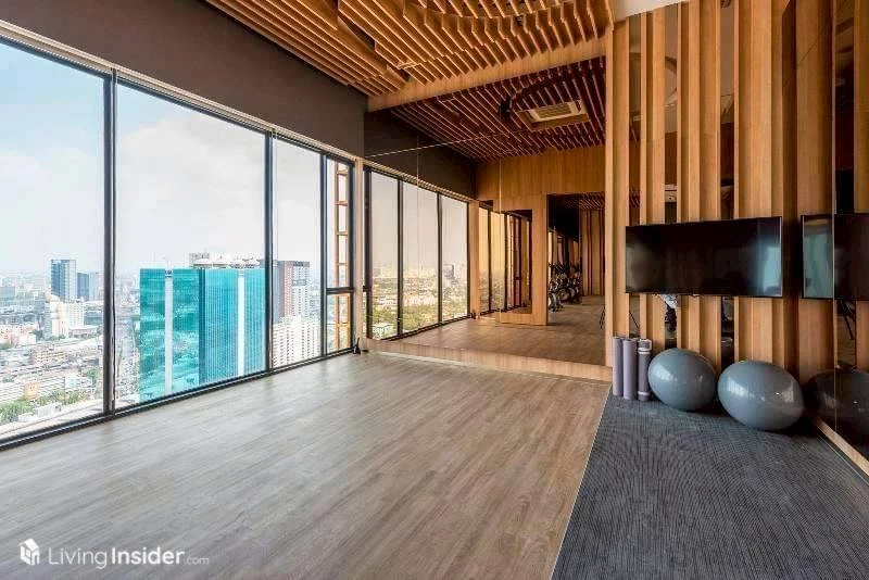 For rent!! Condo The Tree Sukhumvit 71-Ekkamai 26th floor, city view, fully furnished, bring your bags and move in immediately, don't miss it!!