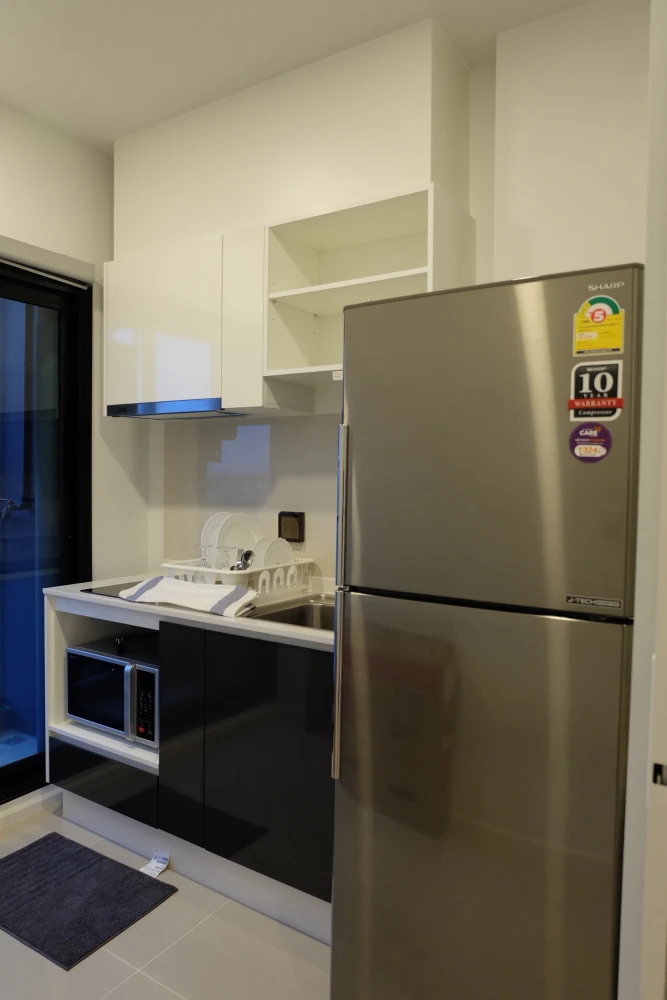 Condo for rent, The Tree Sukhumvit 71-Ekamai, good location, near Airport Link, fully furnished, drag your luggage now !!
