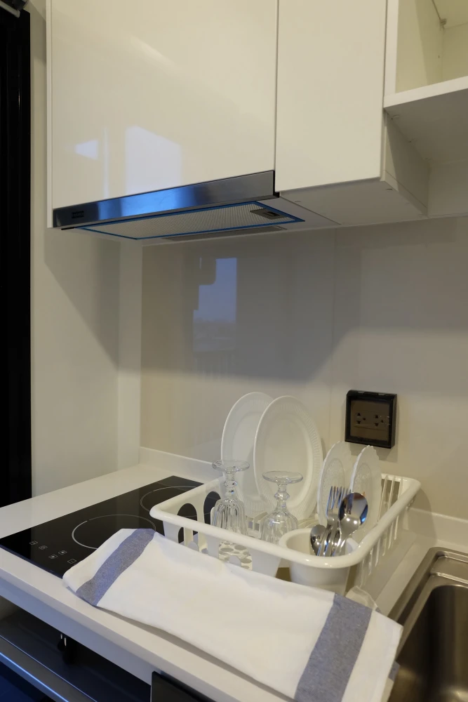 Condo for rent, The Tree Sukhumvit 71-Ekamai, good location, near Airport Link, fully furnished, drag your luggage now !!