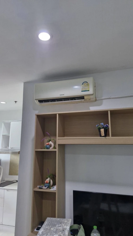 For rent!! Condo The Mark Ratchada - Airport Link, 14th floor, beautiful room, good price, fully furnished, ready to move in, don't miss it!!