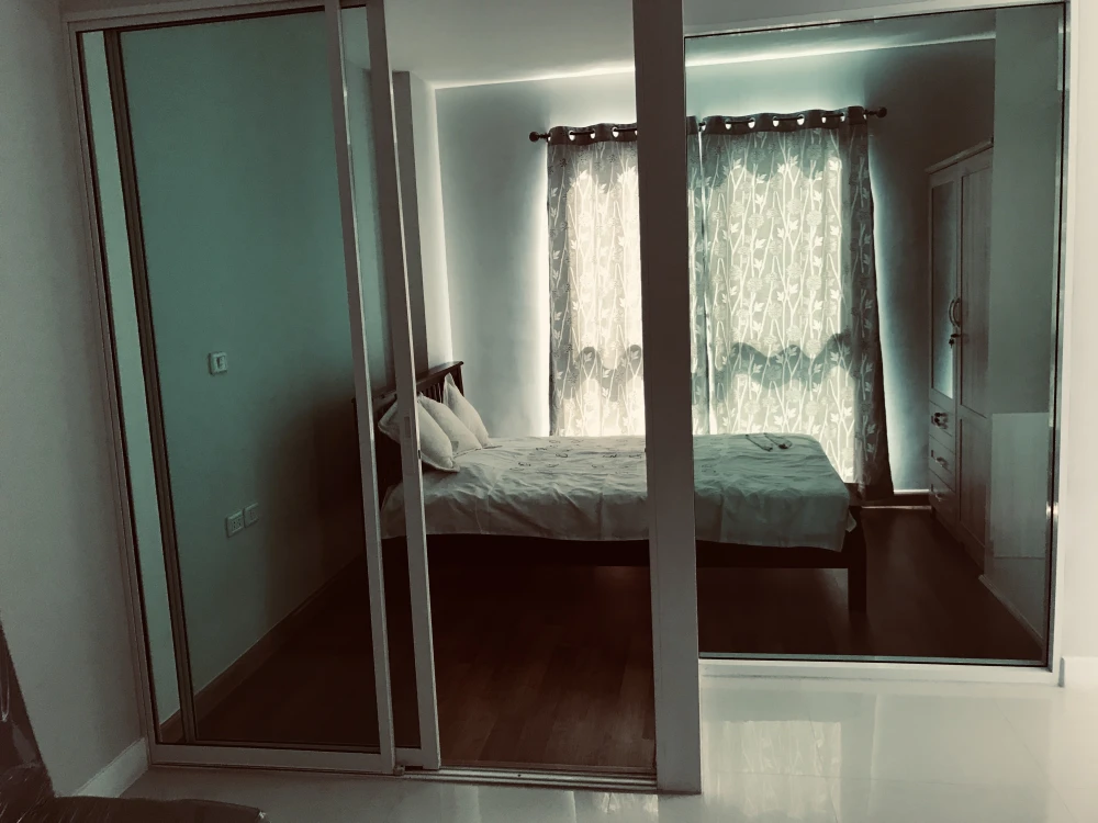 Condo for rent, The Mark Ratchada - Airport Link Fully furnished and electrical appliances Ready to see and move in