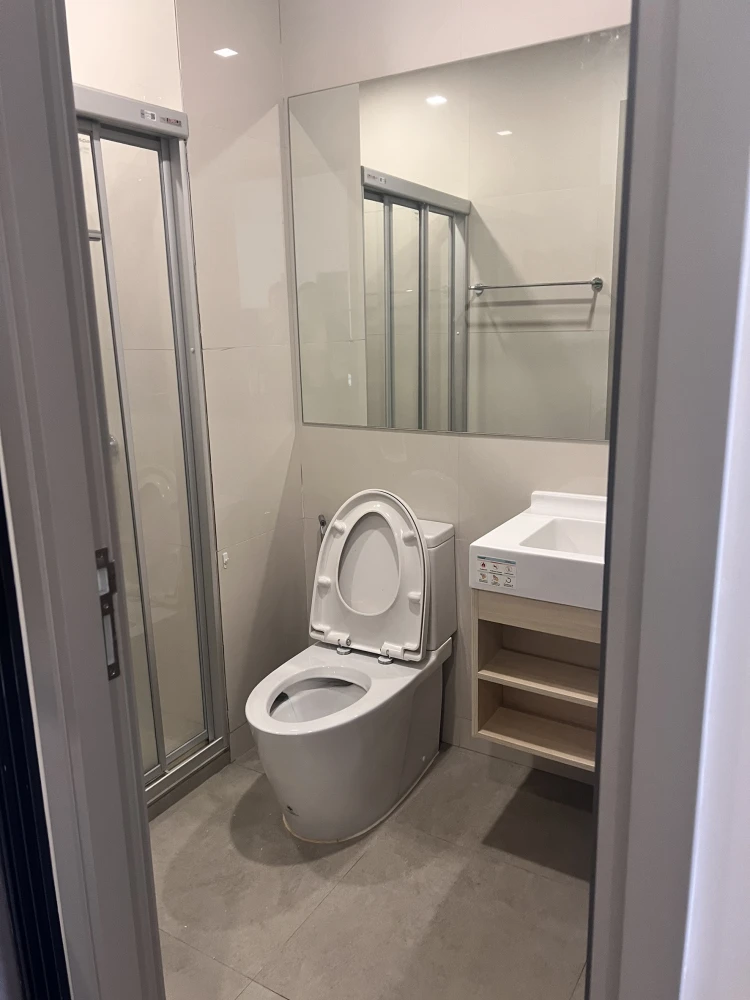 For rent!! Condo The Rich Rama 9-Srinakarin, 10th floor, beautiful room, ready to move in, complete facilities, hurry to book!!