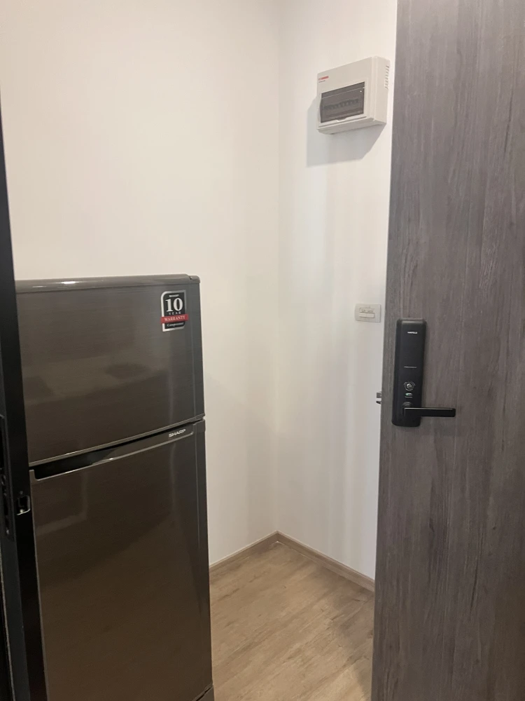For rent!! Condo The Rich Rama 9-Srinakarin, 10th floor, beautiful room, ready to move in, complete facilities, hurry to book!!