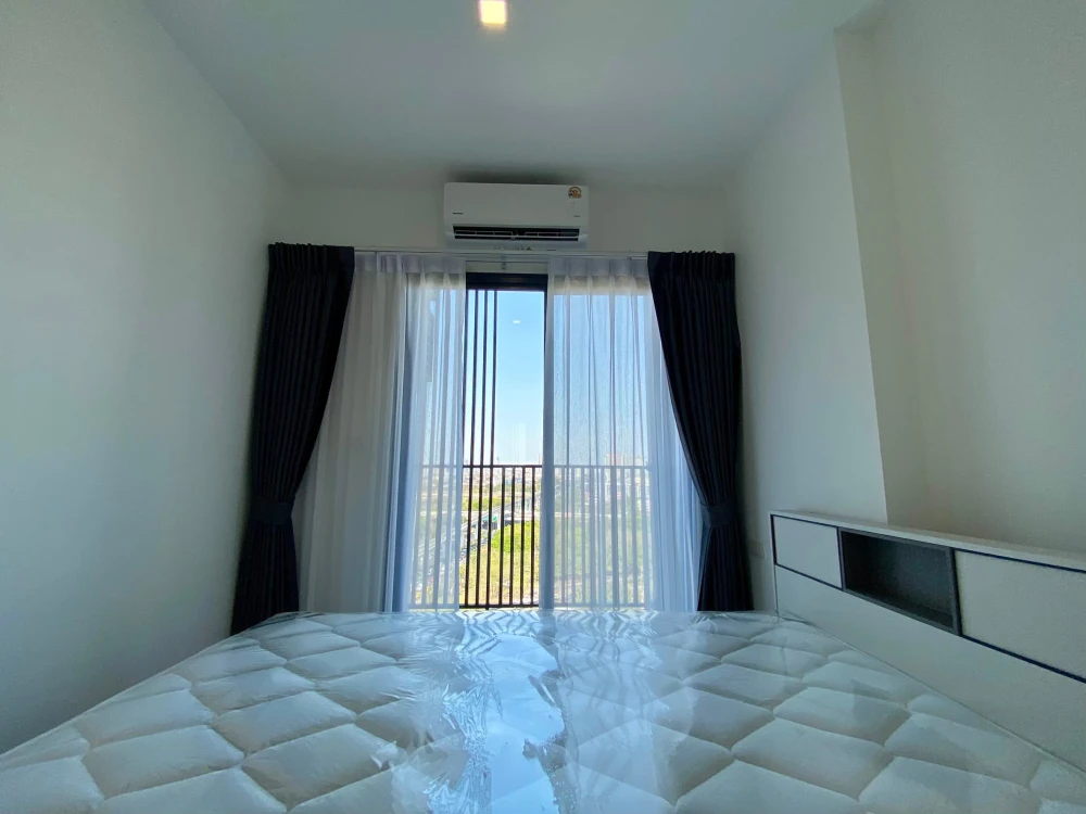 For rent!! Condo The Rich Rama 9-Srinakarin, 15th floor, Building B, beautiful room, fully furnished, ready to move in, book now!!