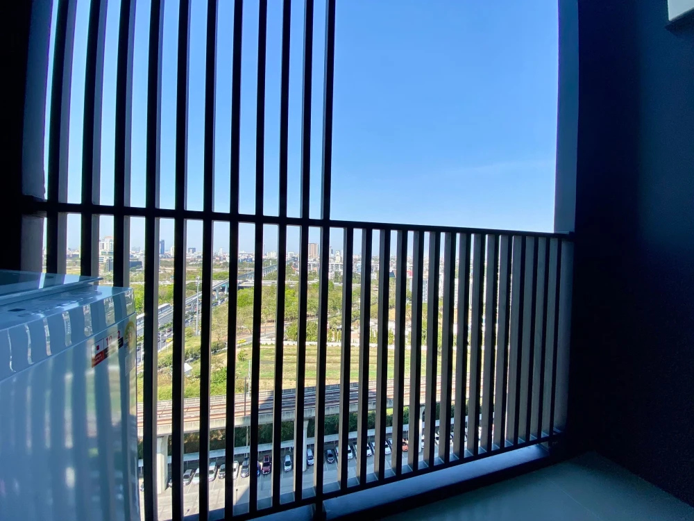 For rent!! Condo The Rich Rama 9-Srinakarin, 15th floor, Building B, beautiful room, fully furnished, ready to move in, book now!!