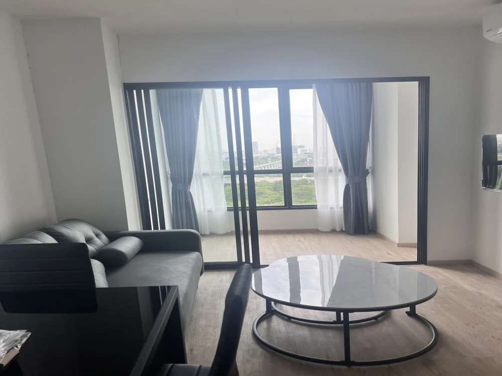 For rent!! Condo The Rich Rama 9-Srinakarin, 15th floor, Building B, beautiful room, fully furnished, ready to move in, book now!!