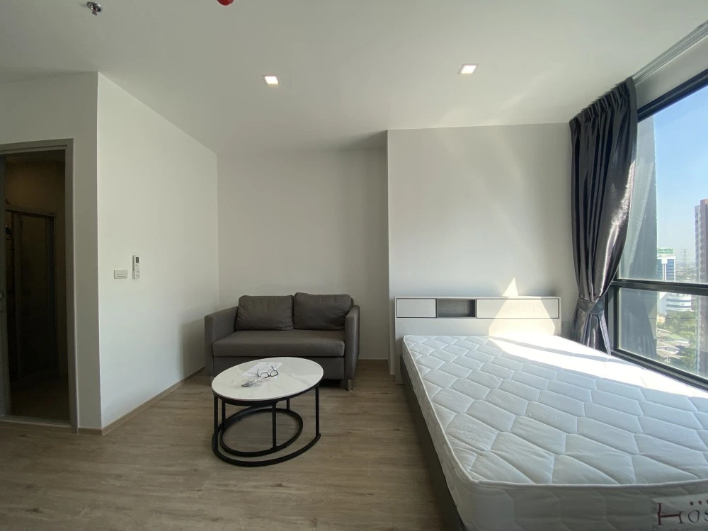 For rent!! Condo The Rich Rama 9-Srinakarin, 16th floor, beautiful room, good location, ready to move in, hurry up and book now!!