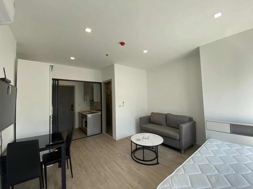 For rent!! Condo The Rich Rama 9-Srinakarin, 16th floor, beautiful room, good location, ready to move in, hurry up and book now!!