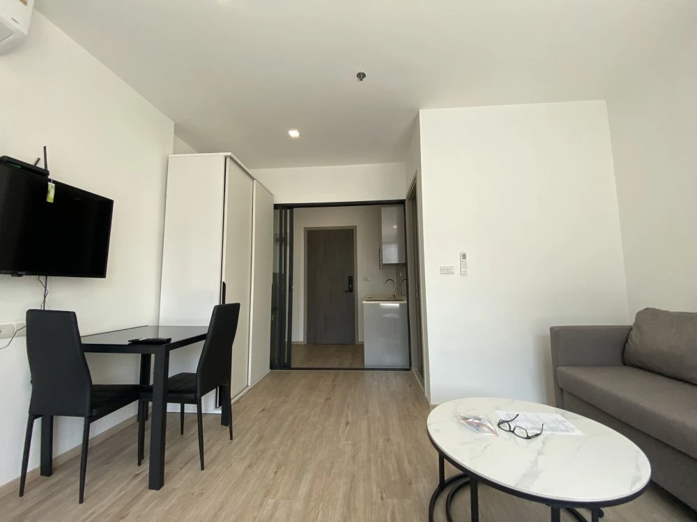 For rent!! Condo The Rich Rama 9-Srinakarin, 16th floor, beautiful room, good location, ready to move in, hurry up and book now!!