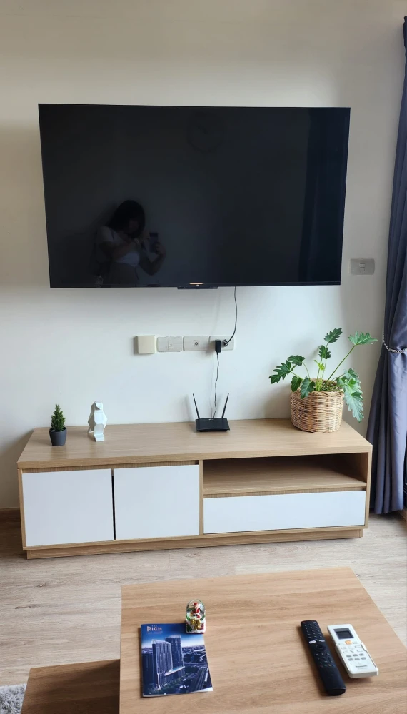 For rent!! Condo The Rich Rama 9-Srinakarin, 18th floor, luxury high-rise condo, beautiful view, hurry and book now!!