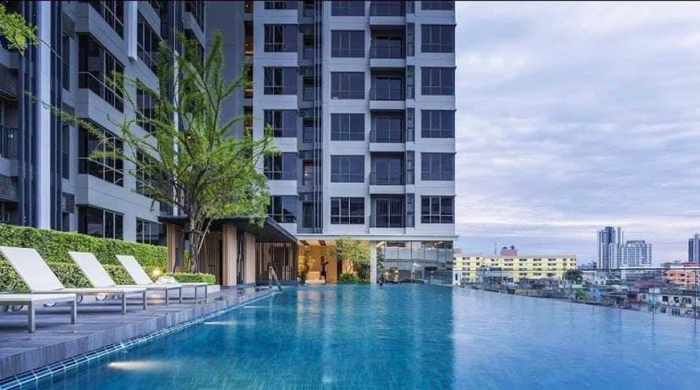 Condo for rent, The Room Sathorn - St. Louis, spacious room, comfortable, fully furnished, ready to move in.