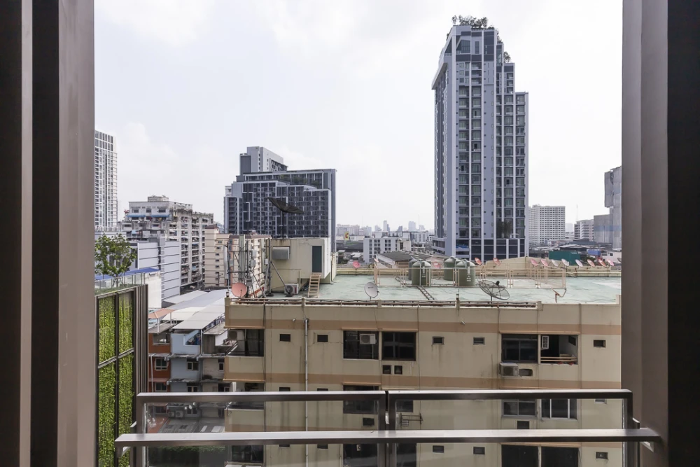 Condo for rent! The Line Phahonyothin-Pradipat, 10th floor, beautiful room, fully furnished, ready to move in. Reserve now!!