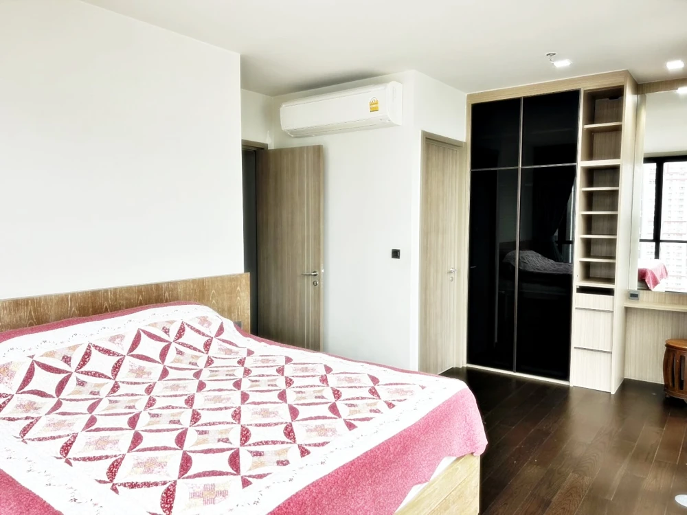 Condo for rent! The Line Ratchathewi, 26th floor, beautiful room with city views, very livable, fully furnished, ready to move in! Reserve now!!
