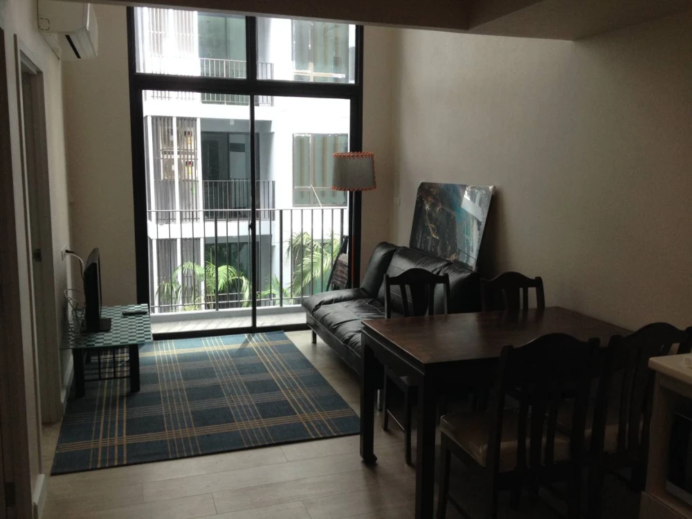 Condo for rent, Metro Luxe Riverfront Rattanathibet, next to the Chao Phraya River. Modern Style Heritage
