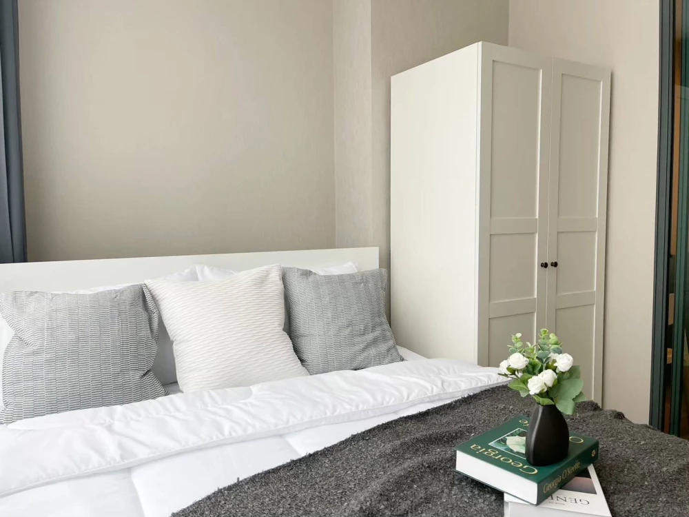 For rent!! Condo Metro Sky Prachachuen, 2nd floor, Building A, fully furnished, ready to move in. Reserve now!!