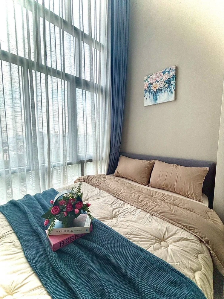 For rent!! Metro Sky Prachachuen Condo, 20th floor, Building A, very beautiful room, fully furnished, ready to move in! Reserve now!!